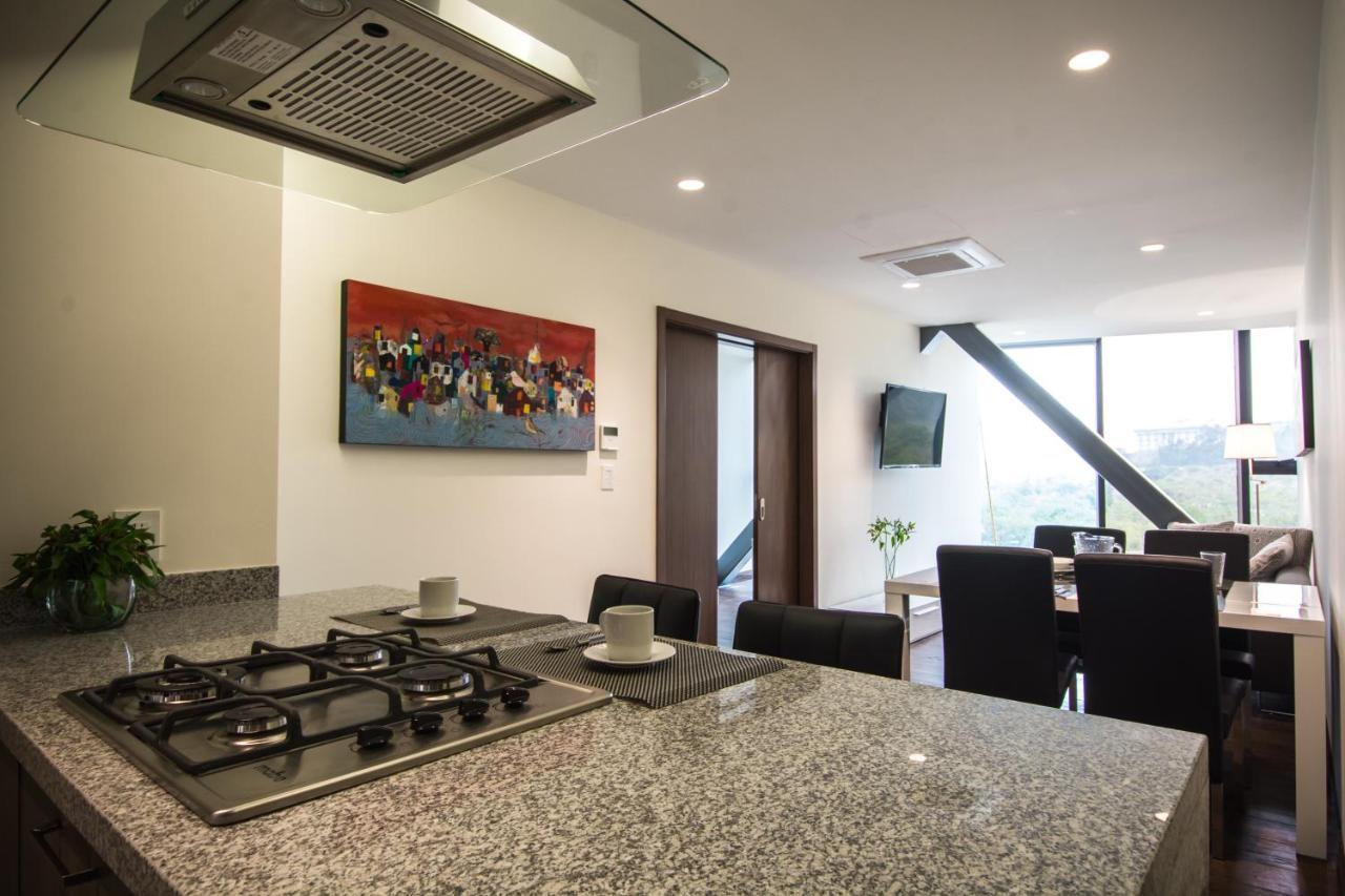 Park Life Siroco Santa Fe Apartment Mexico City Luaran gambar